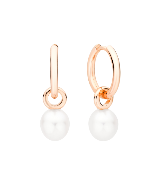 Kullatud Hõbekõrvarõngad pärlite ja tsirkoonidega