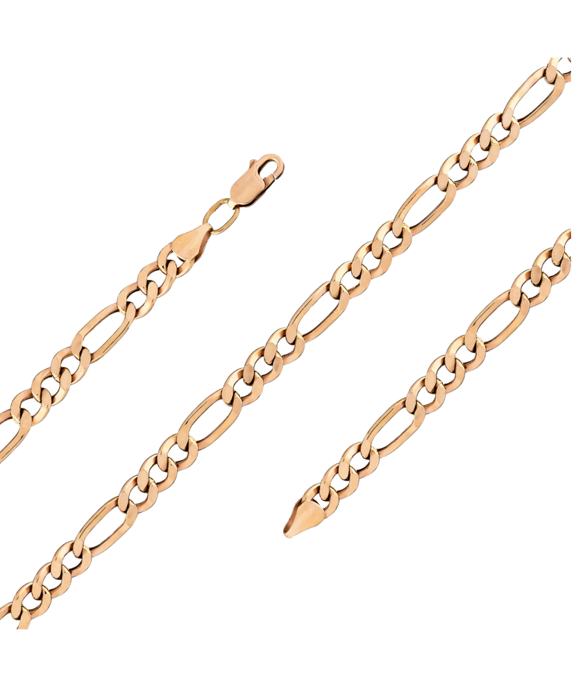 Золотой браслет "Figaro" 6.1mm