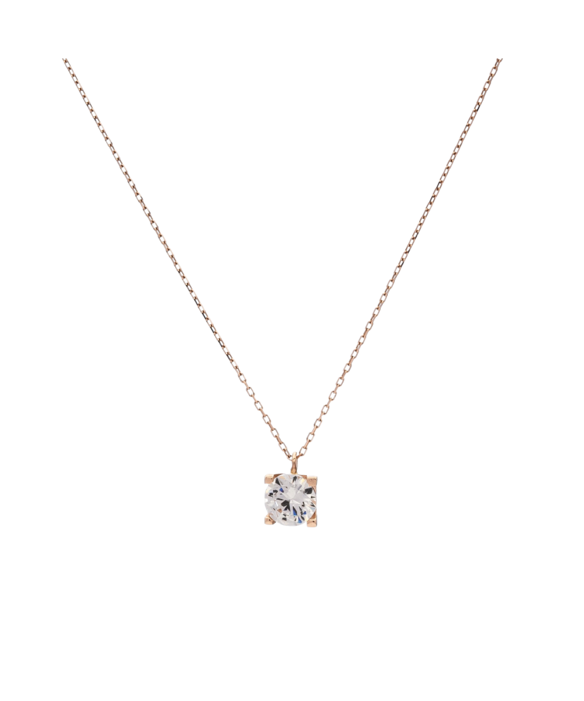 Kuldkett tsirkoonist ripatsiga