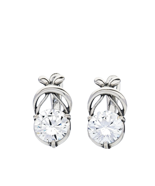 Sidabriniai auskarai su cirkoniu Goldinga A82-SKAID