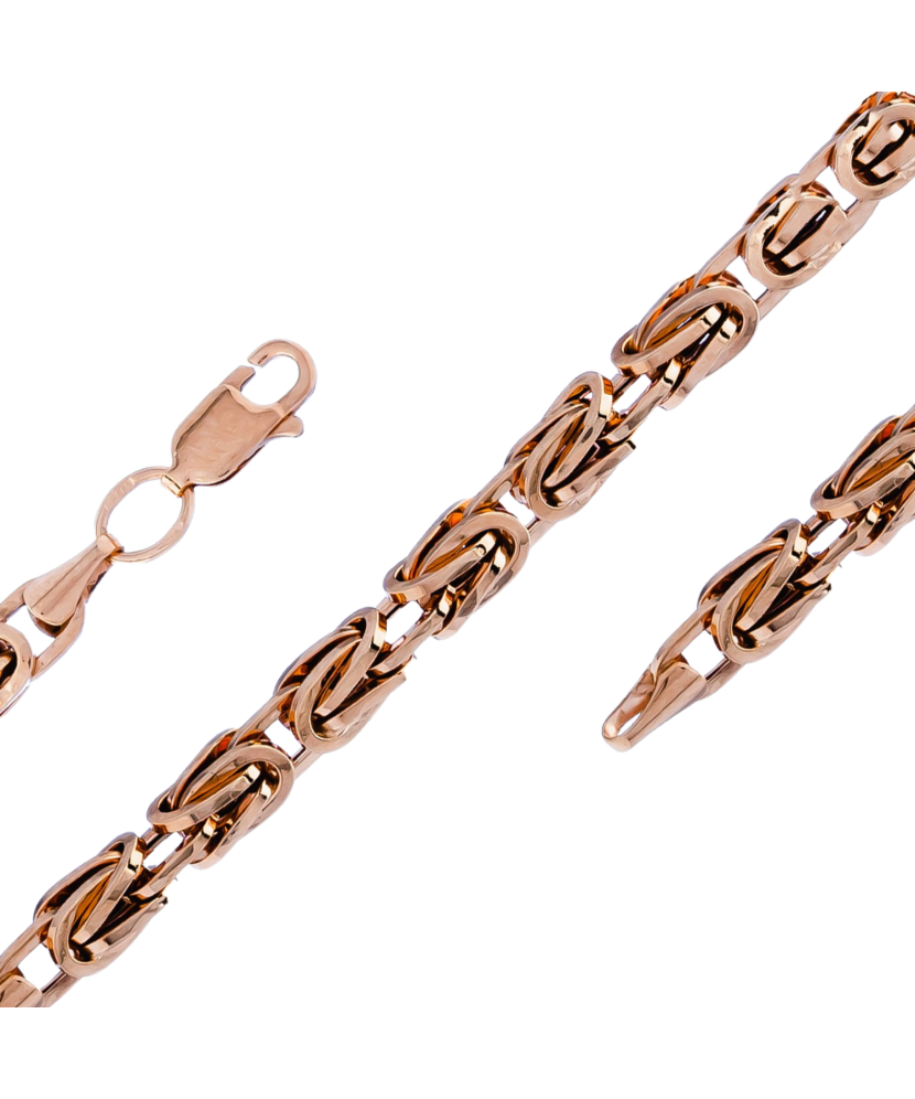 Kuldkett "Royal python" 4.3mm Goldinga RPYTHON43MM