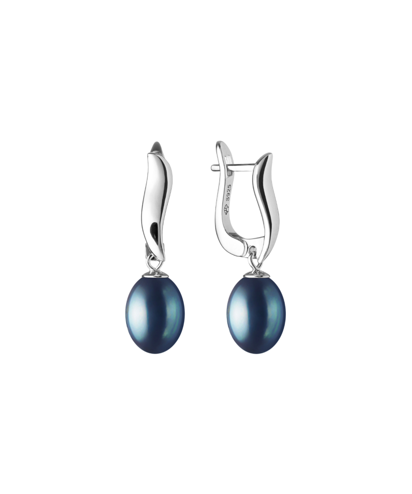 Kullatud hõbekõrvarõngad pärlitega