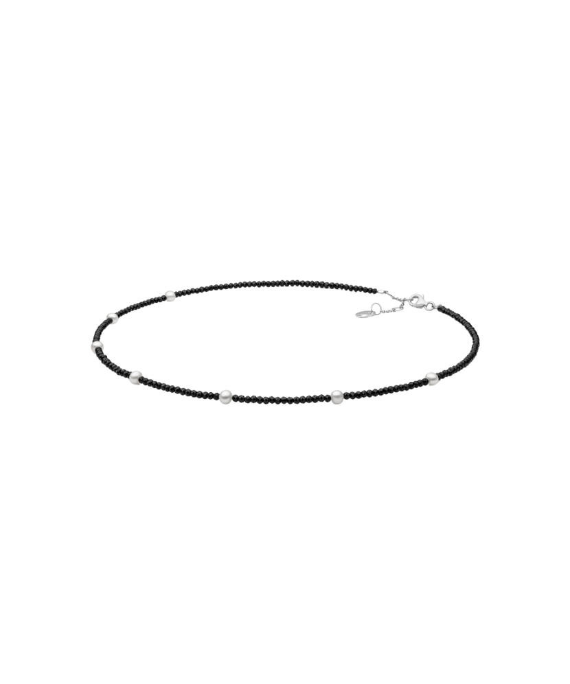 Kaelakee spinellidega ja pärliga