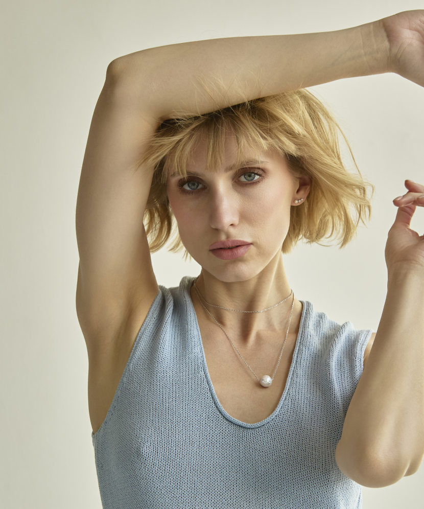 Hõbekett Edisoni pärliga