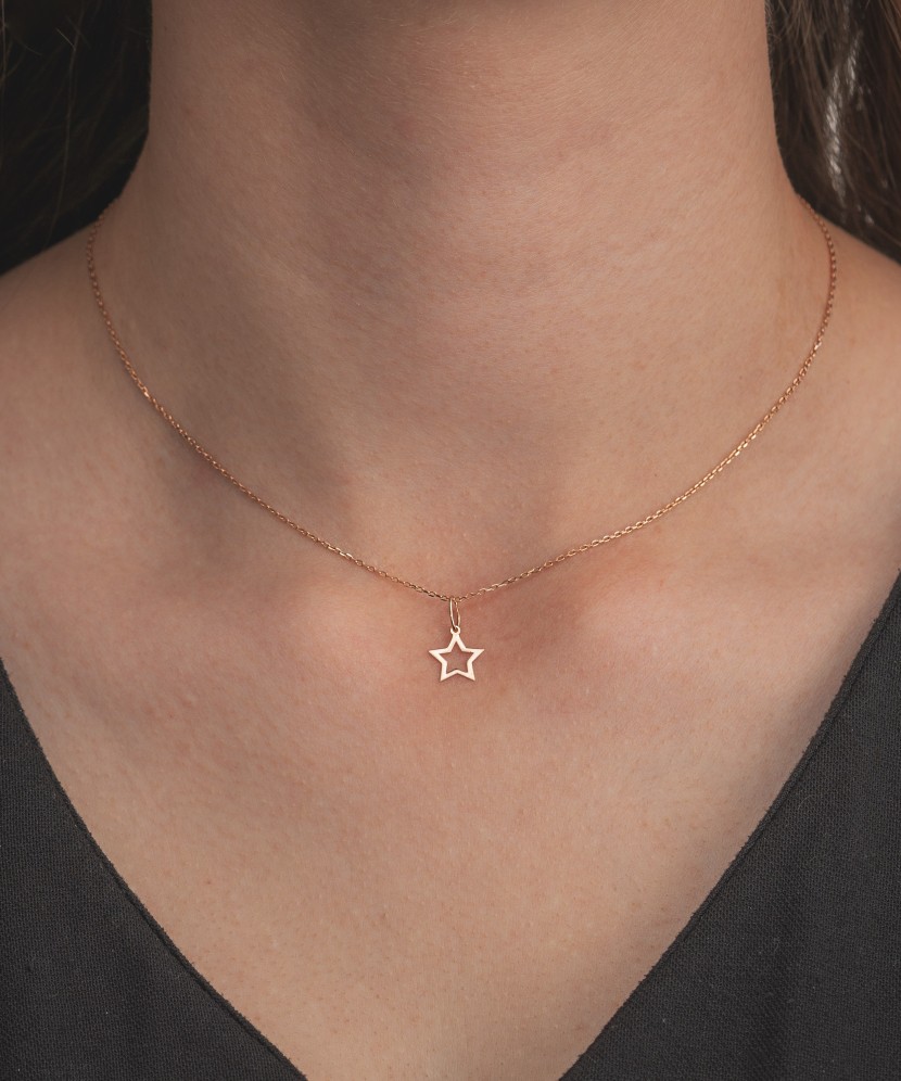 Золотой подвеска