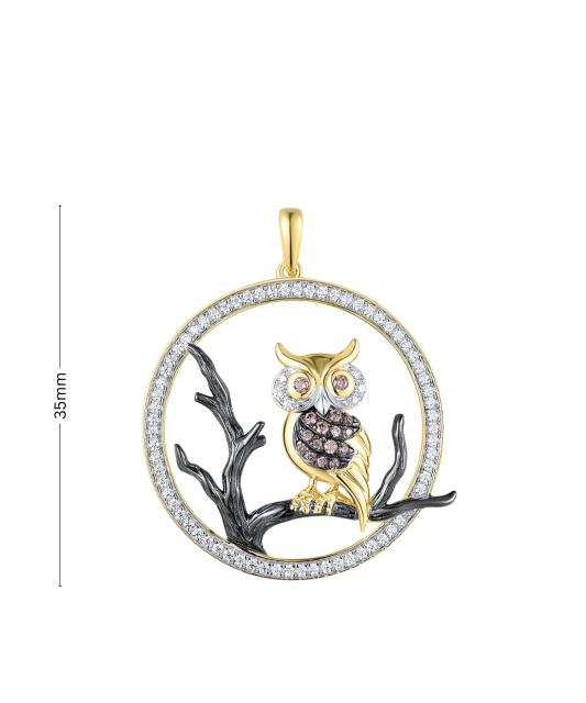 Kullatud hõberipats tsirkoonidega