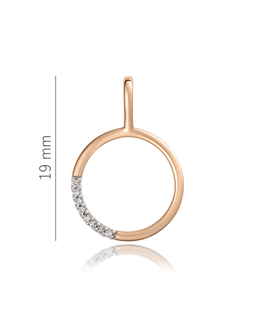 Kuldripats teemantidega