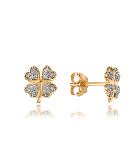 Серьги из золота с бриллиантами