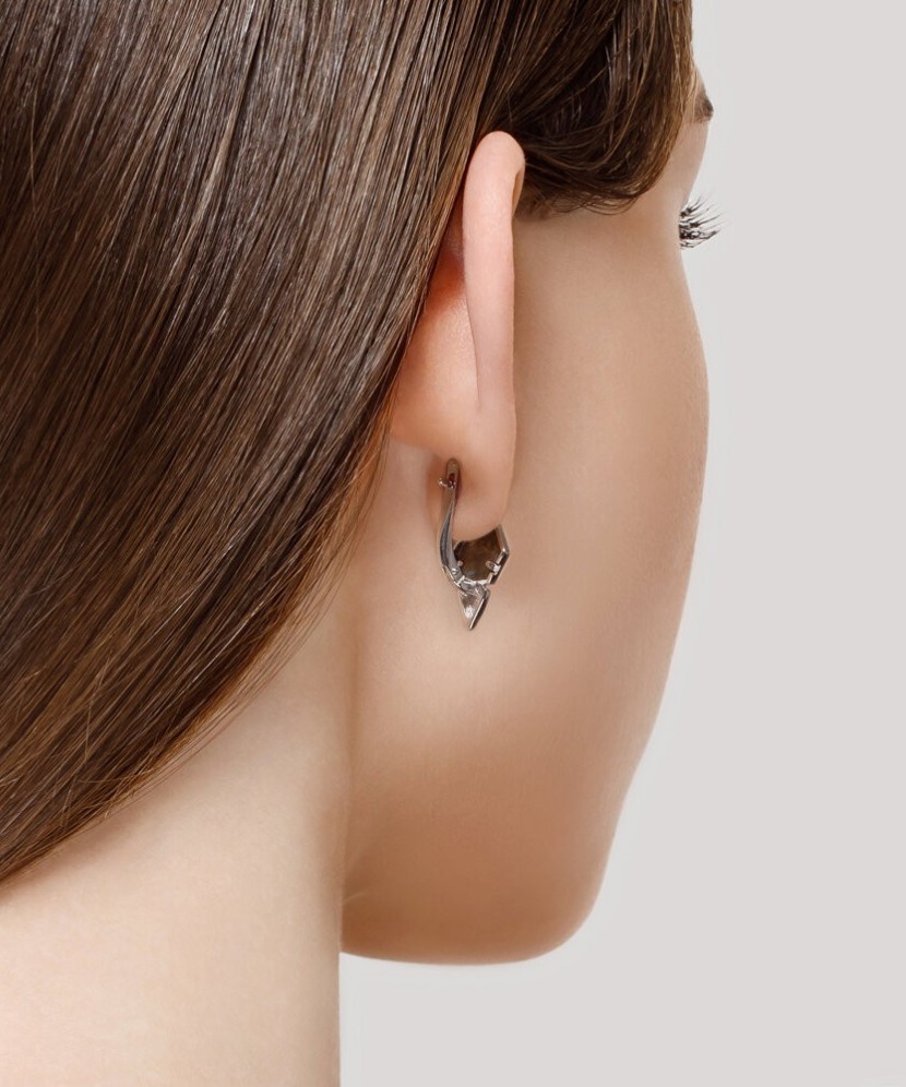 Hõbekõrvarõngad labradoriidiga - Hõbekõrvarõngad - Goldinga