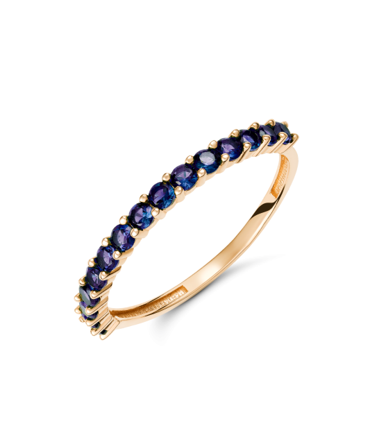 Kuldsõrmus tsirkoonidega