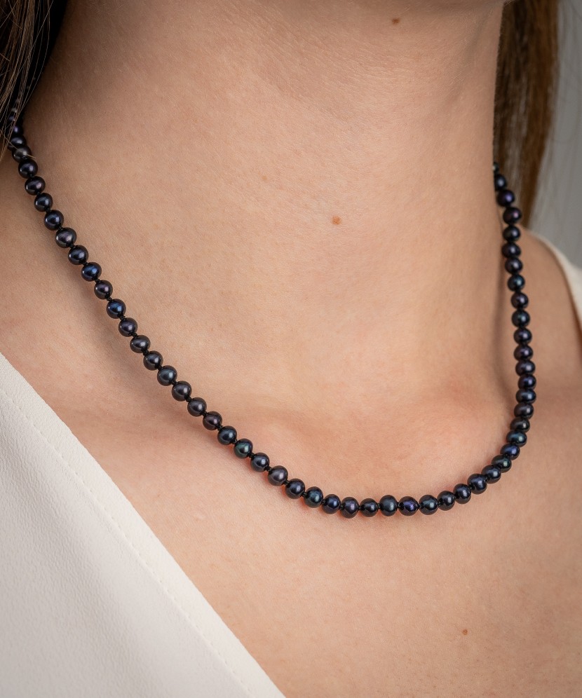 Жемчужное Колье с золотом