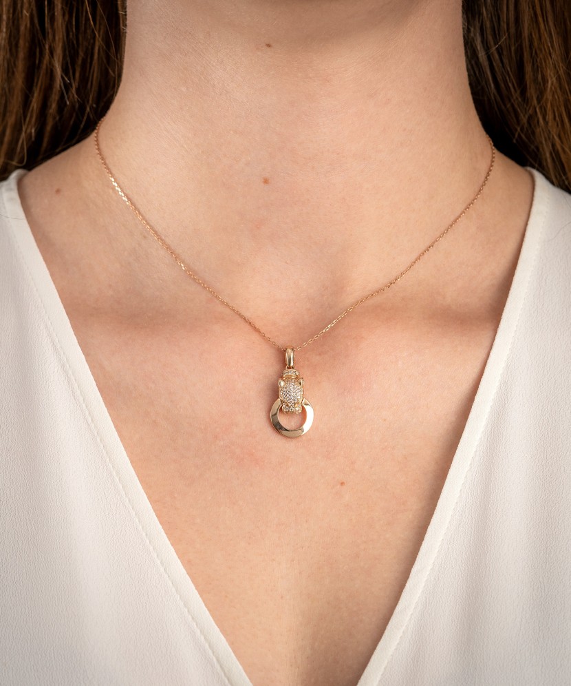 Kuldripats tsirkoonidega