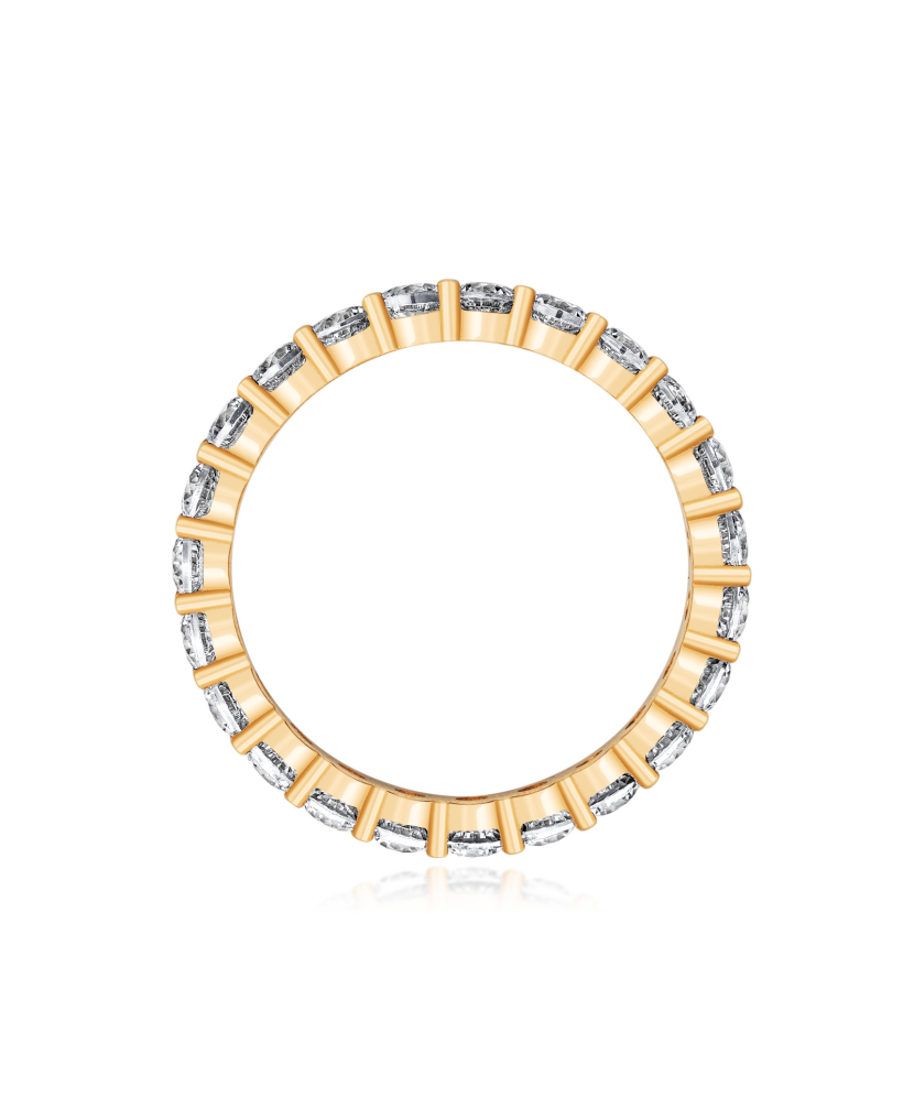 Kuldsõrmus tsirkoonidega