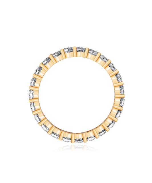 Kuldsõrmus tsirkoonidega