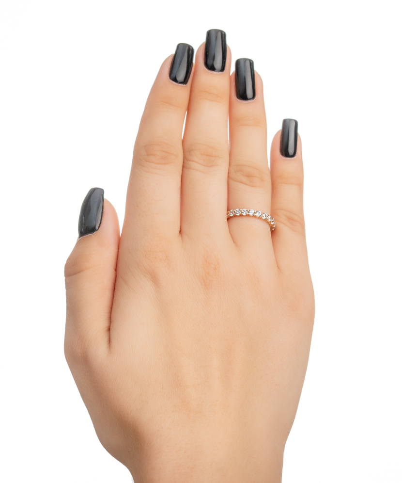 Kuldsõrmus tsirkoonidega