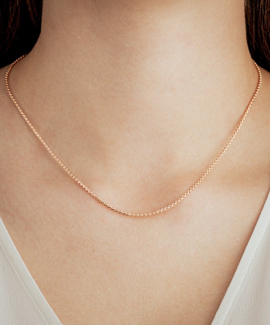 Золотая цепочка "Box" 1.7мм