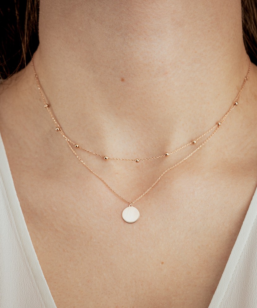 Kahekordne Kuldkett Ripatsitega