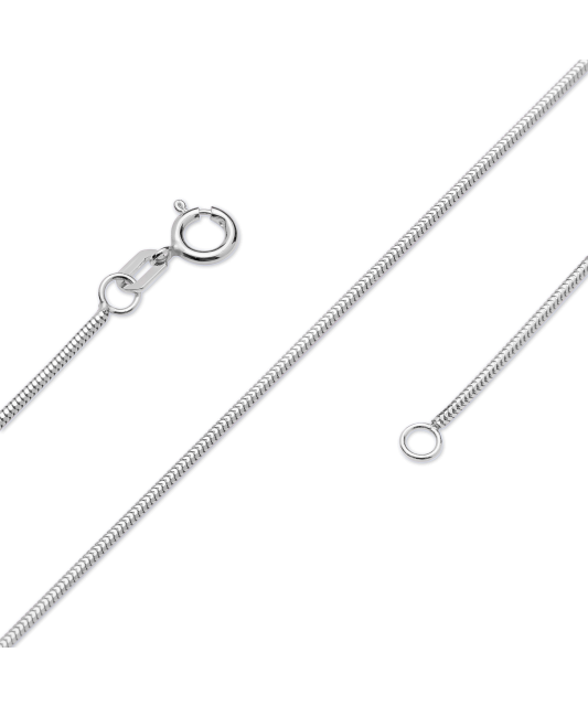 Серебряная цепочка "Snake" 1.4mm