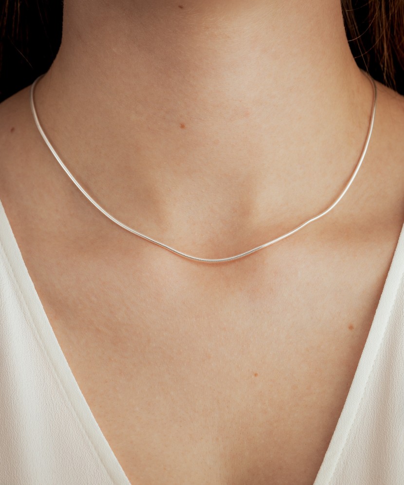 Hõbekett "Snake" 1.4mm