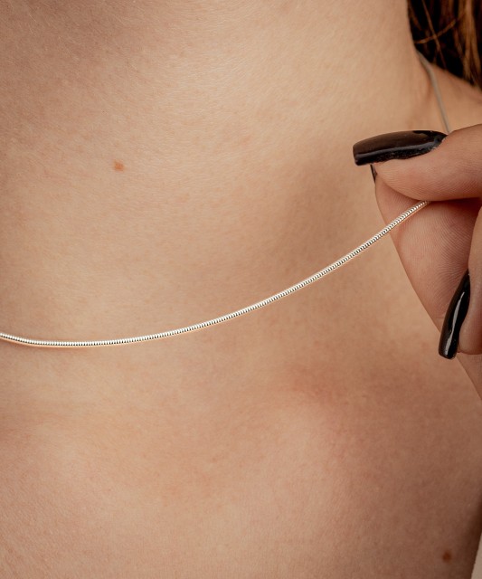 Серебряная цепочка "Snake" 1.4mm