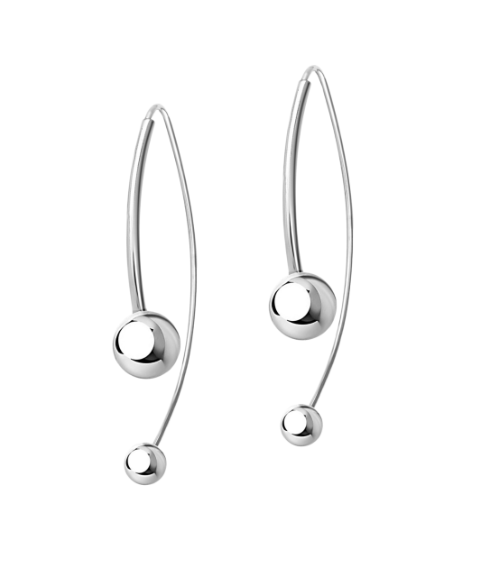 Серебряные серьги