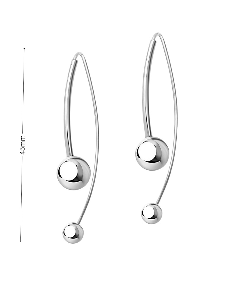 Серебряные серьги