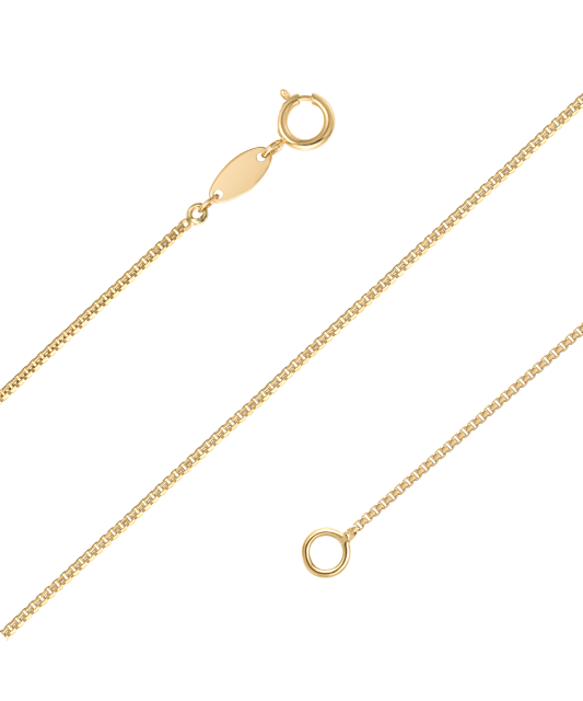 Kollane kuldkett "Box"