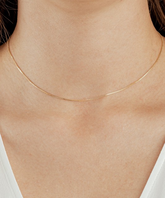 Kollane kuldkett "Box"