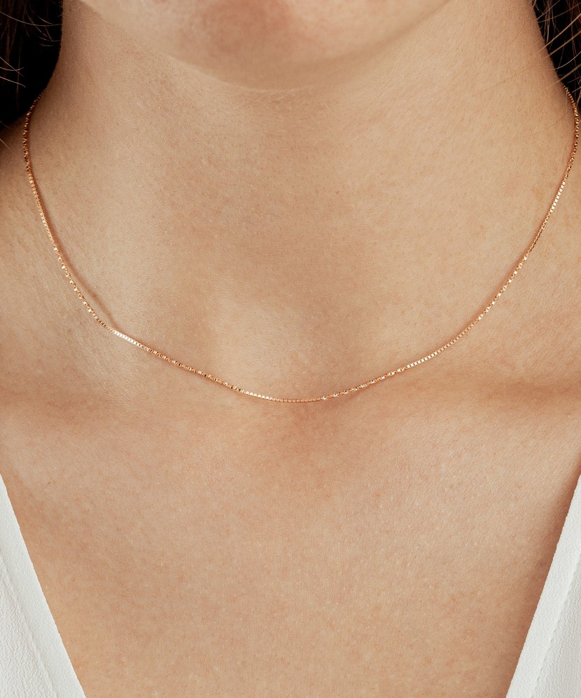 Золотая цепочка "Box"