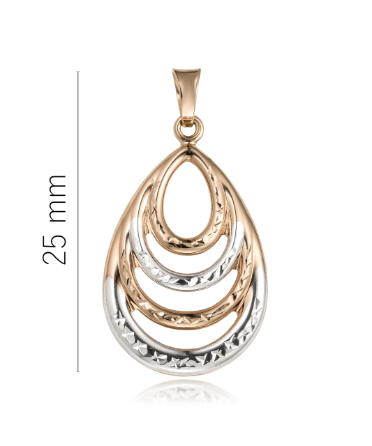 Золотой подвеска