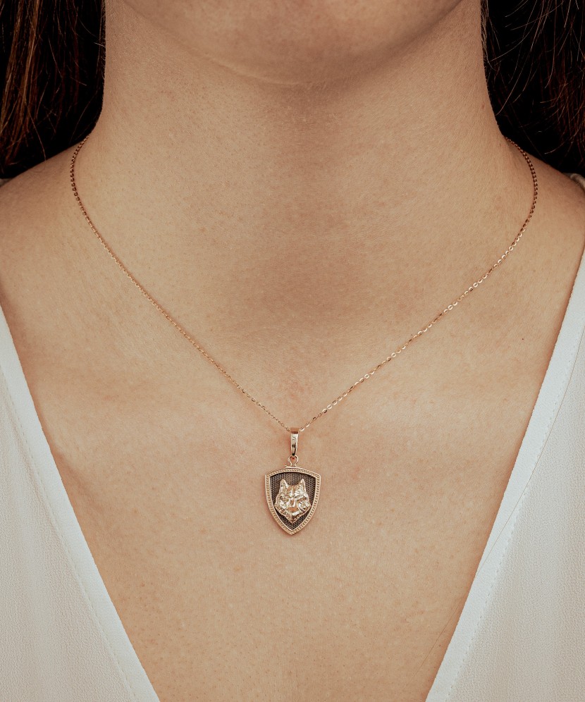 Золотой подвеска