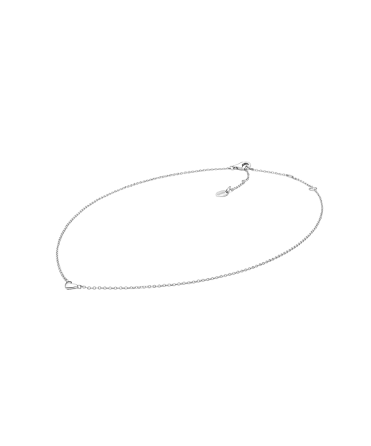 Hõbekett ripatsiga "südameke"