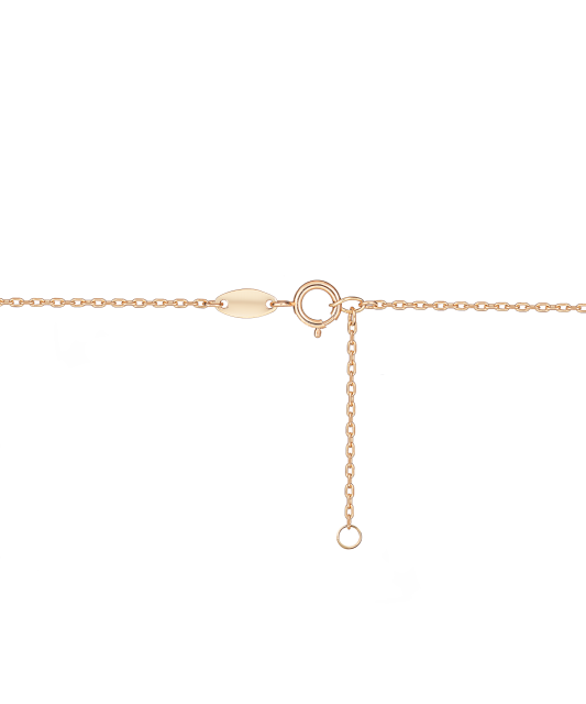 Valgest kullast kett briljantripatsiga "Süda" - Goldinga