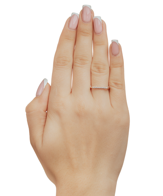 Kuldsõrmus tsirkoonidega