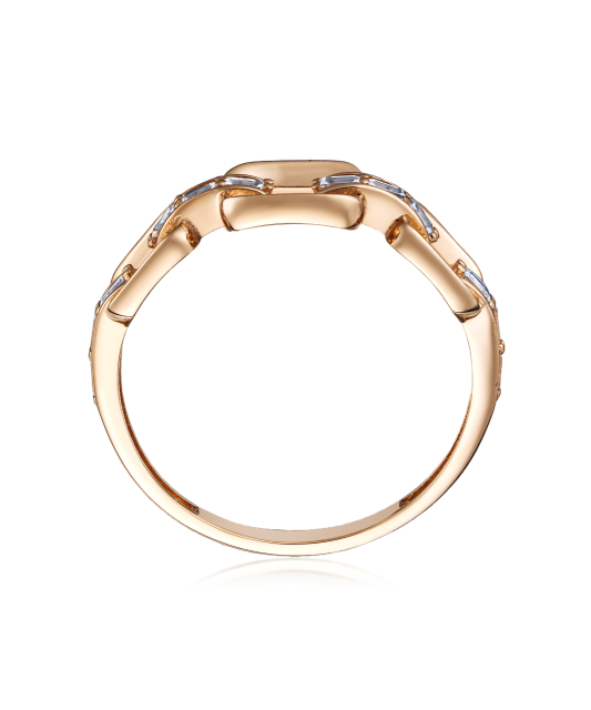 Kuldsõrmus tsirkoonidega