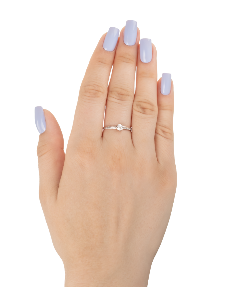 Kuldsõrmus teemantidega