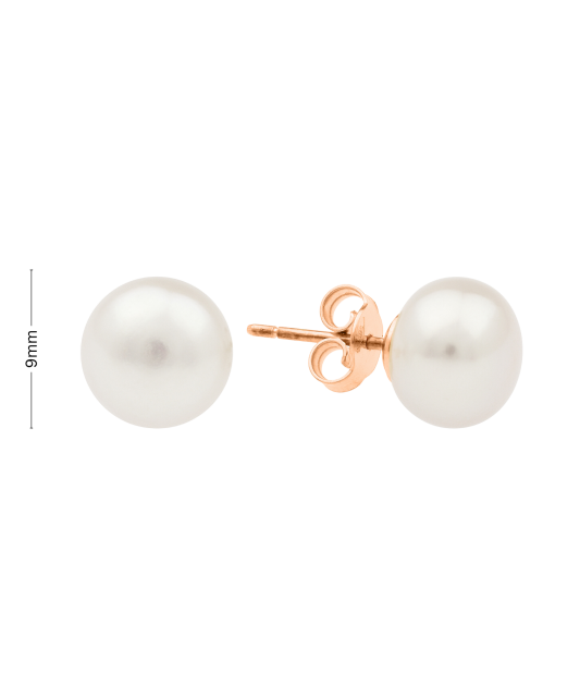 Золотые серьги с жемчугом