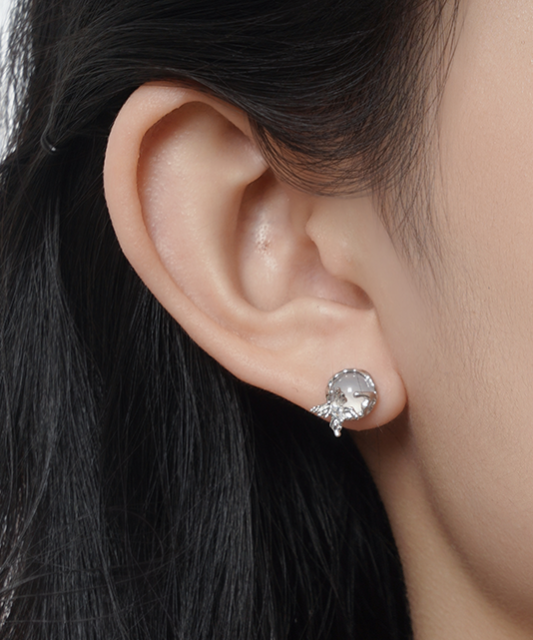 Серьги из серебра