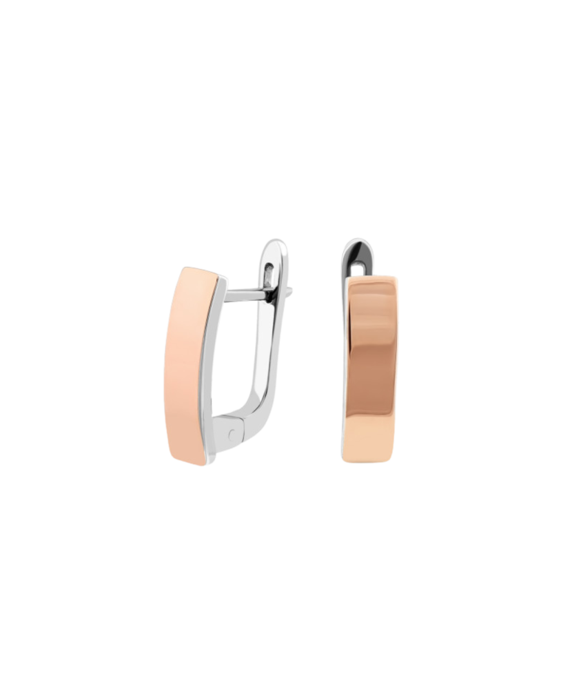 Hõbekõrvarõngad kullatud