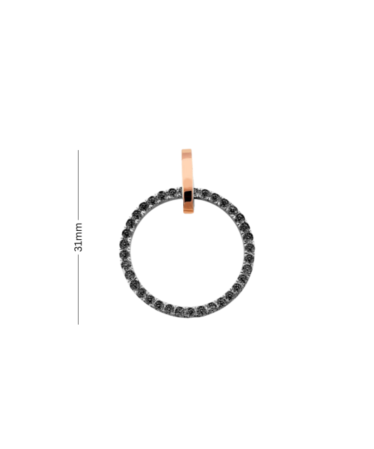 Kullaga kaetud Hõberipats ja tsirkoonidega