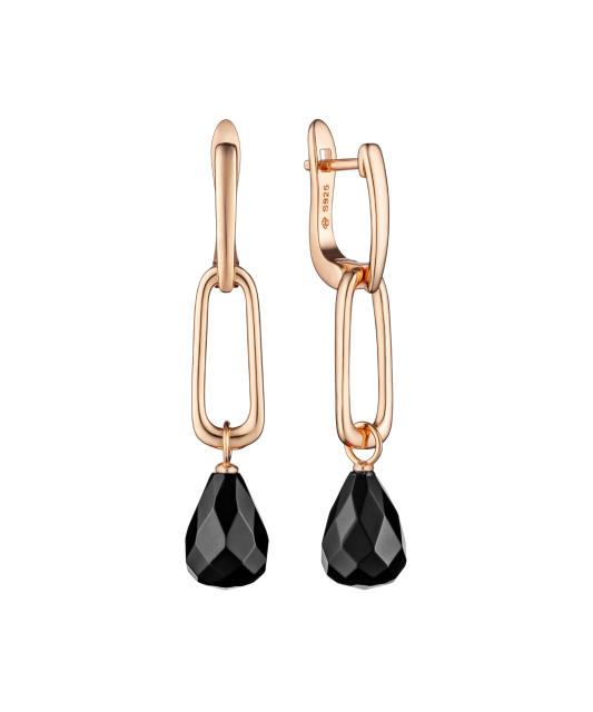 Kullatud Hõbedast spinellidega kõrvarõngad