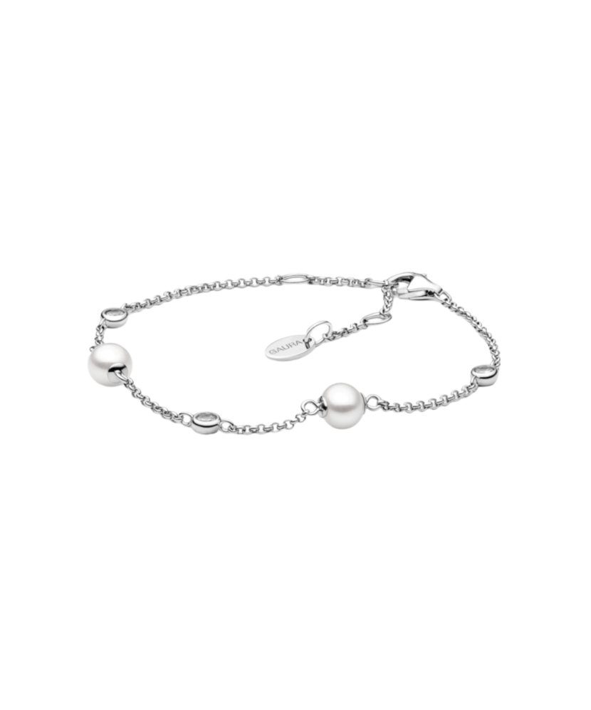 Käevõru pärlite ja hõbedaga Goldinga SK21245B-W