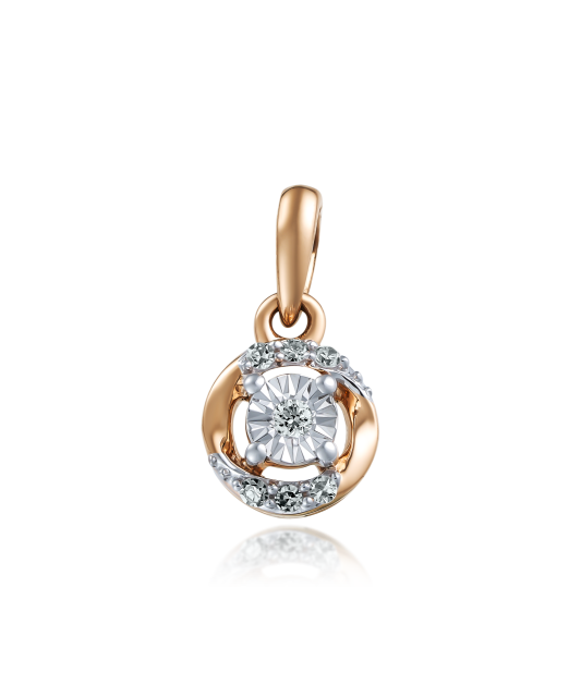 Kuldripats teemantidega