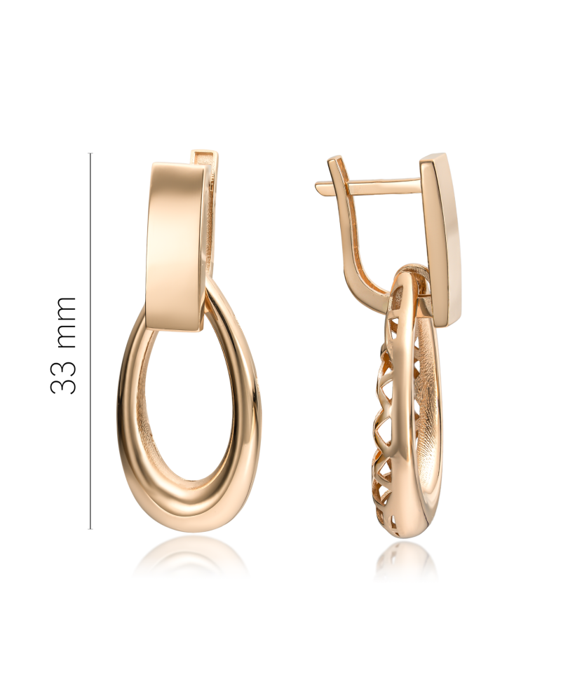 Золотые серьги