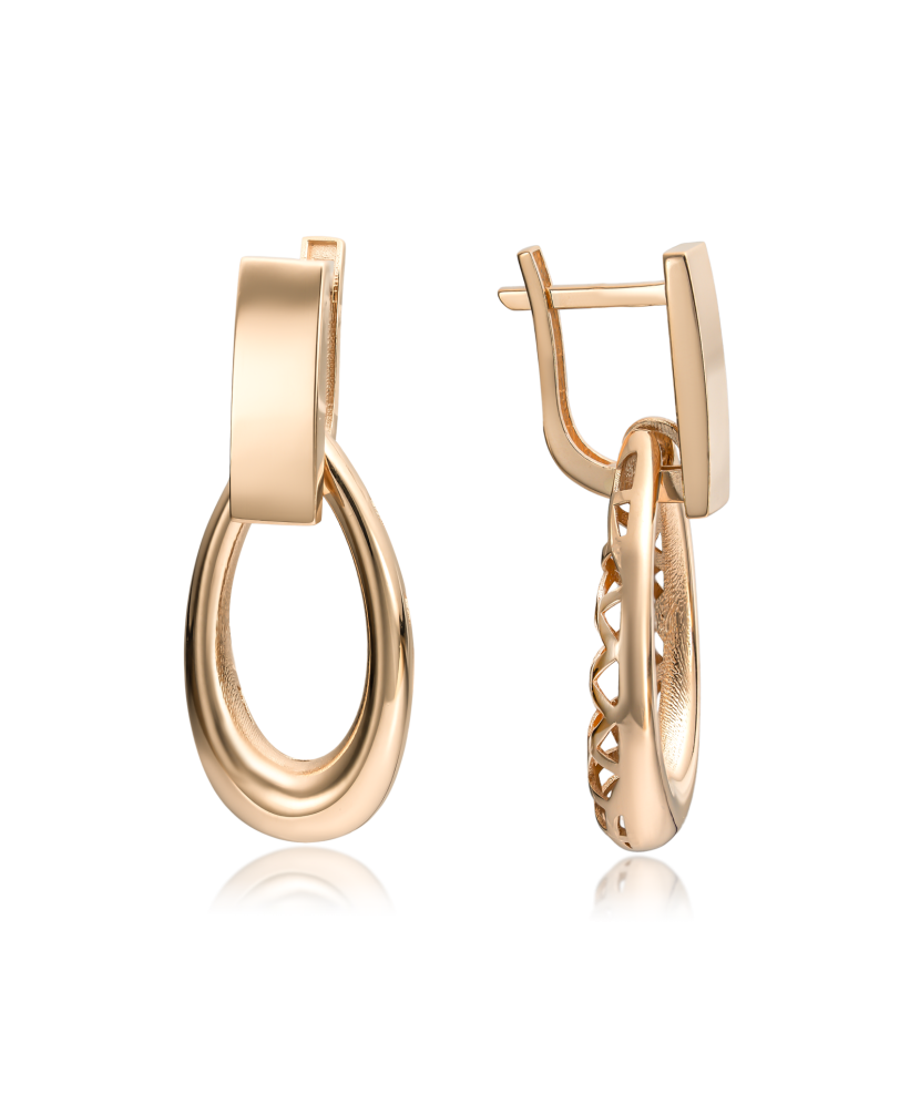 Золотые серьги