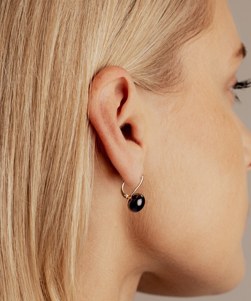 Kuldkõrvarõngad Pärlitega