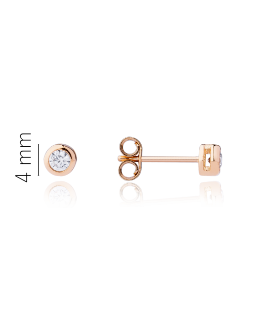 Kuldkõrvarõngad tsirkoonidega