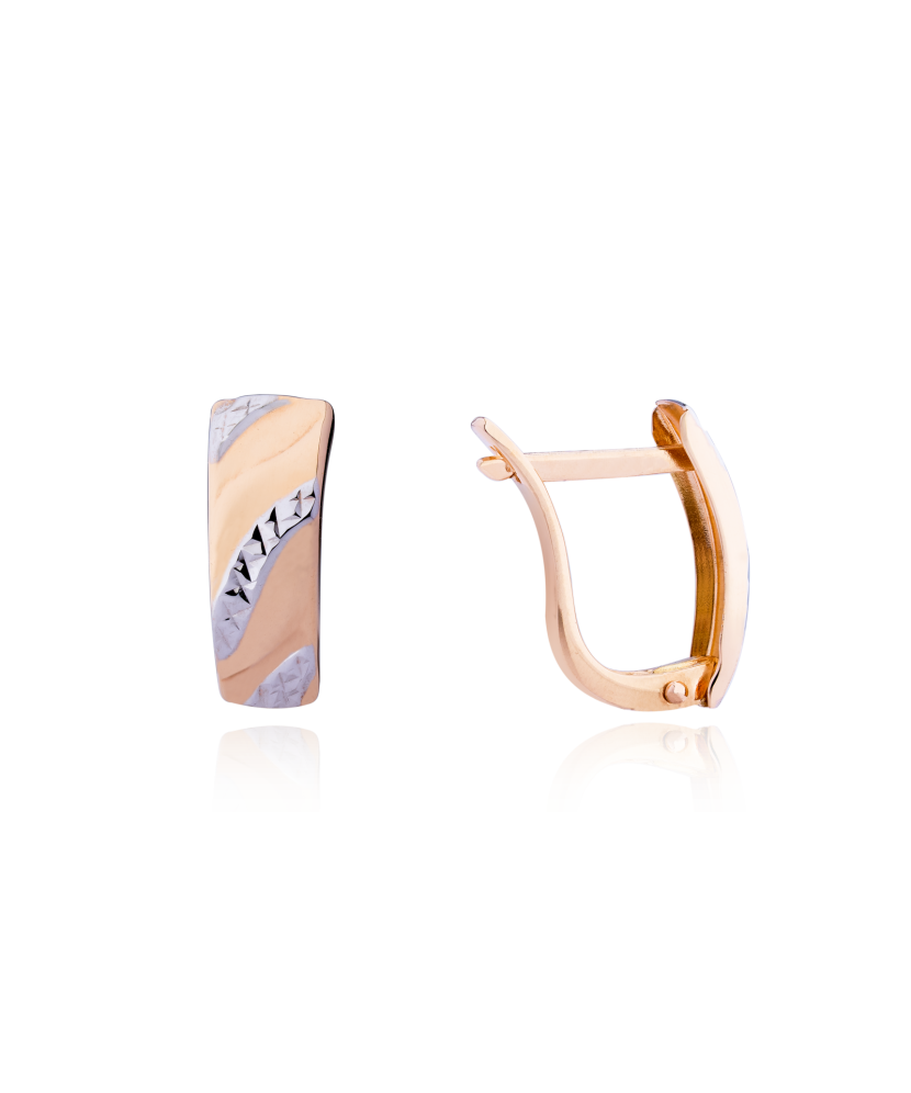 Золотые серьги