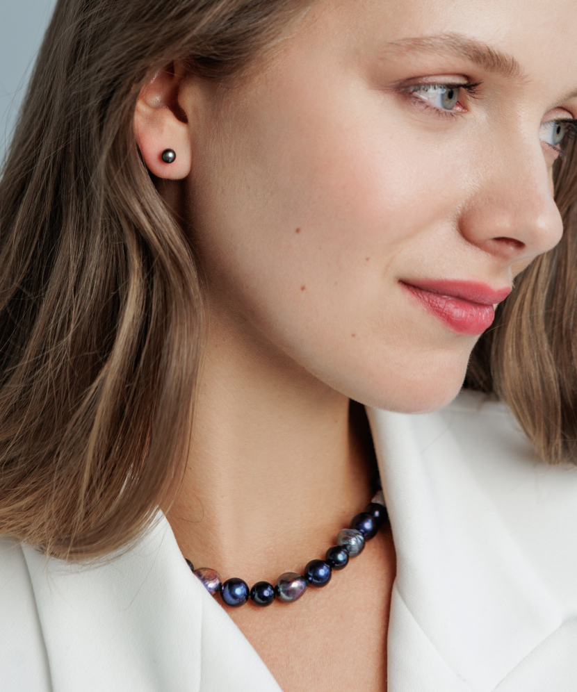 Käevõru pärlite ja hõbedaga