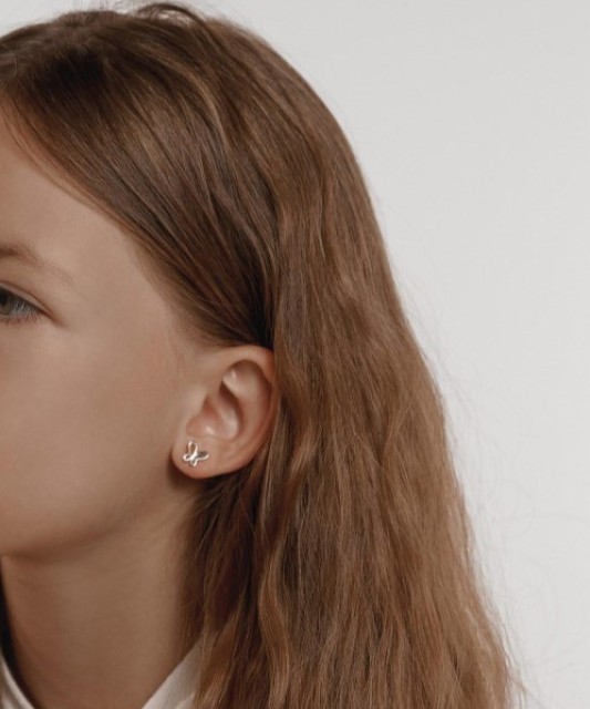 Hõbekõrvarõngad kullatud